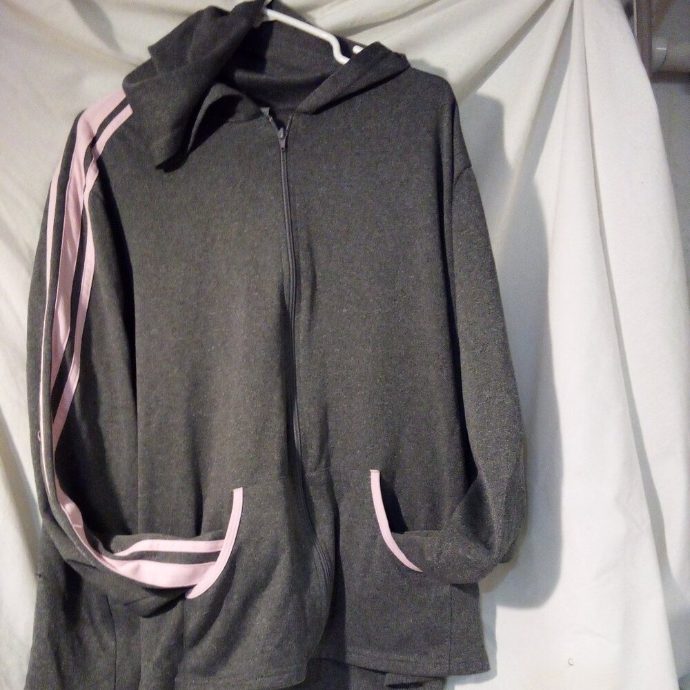 Fashion Bug x-Large zip front hooded